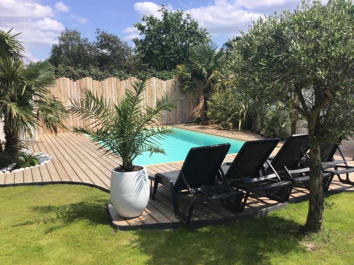 Maison Avec Piscine, Jaccuzi, Hammam A 800 M Du Lac Gastes Exteriör bild